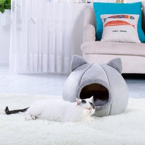 2023 Tiefschlaf komfort im Winter Katzen bett Kleiner Matten korb für Katzen haus produkte Haustiere Zelt Gemütliche Höhlen katzen betten Innen für Hund - Product Image 4