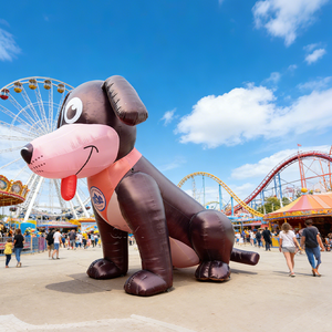 Arche gonflable personnalisée en forme de chien de dessin animé pour la décoration d'événements - Utilisation publicitaire imperméable - Product Image 1