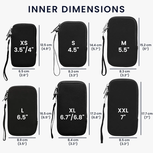 Bolsa de almacenamiento de neopreno antirrobo para teléfono inteligente con impresión personalizada, bolsa de viaje portátil para teléfono móvil, deportes, gimnasio, senderismo, bolsa para teléfono - Product Image 5