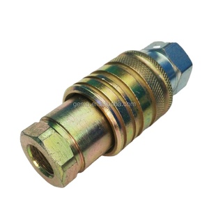 Juego de Acopladores Hidráulicos de Desconexión Rápida DIN NPT de 3/<span class=keywords><strong>4</strong></span>'' de Alta Presión Yuedu, Accesorios de Latón de 4061 PSI para Refrigeración por Agua - Product Image 4