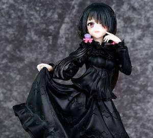 Figura Coleccionable de PVC de Anime de 20CM, Nueva, de <span class=keywords><strong>Kurumi</strong></span> <span class=keywords><strong>Tokisaki</strong></span> de Date a Live, Chica Sexy de Ensueño con Vestido Negro - Product Image 2