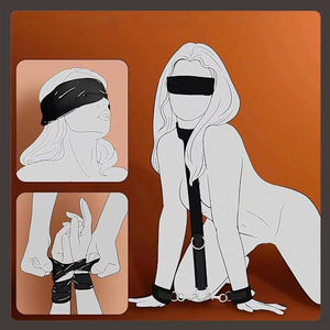 बैक कॉलर के पीछे की गर्दन से कलाई के पीछे की गर्दन से कलाई हाथ के टखने के छल्ले के लिए समायोज्य बंधन समायोजित बंधन खेल के लिए सेट - Product Image 3