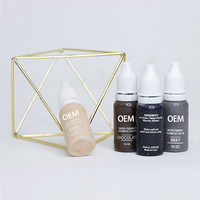 Pigment de maquillage permanent, encre pour tatouage des sourcils, vente chaude, micro-pigment, pigment de microblading pour sourcils