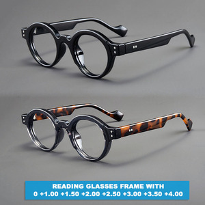 Gafas de Lectura Deportivas Retro al por Mayor, Gafas Anti Luz Azul, Montura Redonda Ultraligera, Gafas Presbicia de Moda - Product Image 2