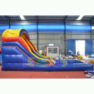 Tobogán Acuático Inflable Comercial Colorido con <span class=keywords><strong>Piscina</strong></span>, Diseño Gratuito, Gran Venta, <span class=keywords><strong>Alquiler</strong></span> de Tobogán Acuático Inflable con <span class=keywords><strong>Piscina</strong></span> - Product Image 4