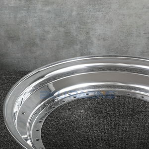 3ชิ้นล้อสำหรับ <span class=keywords><strong>BBS</strong></span> <span class=keywords><strong>LM</strong></span> <span class=keywords><strong>17</strong></span>ถึง18นิ้ว20 40น๊อตปลอมแปลง3ชิ้นขัดสองขั้นตอนล้อด้านนอก6061-T6อัลลอย - Product Image 4