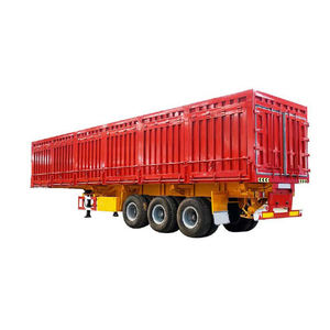 Semirremolque Contenedor de Carga de 50 Toneladas con Apertura de Alas Tipo Furgón Hidráulico de 3/4 Ejes, el Más Vendido - Product Image 1