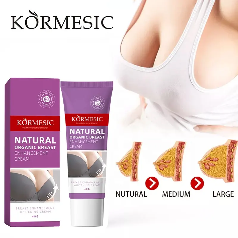 도매 상표 KORMESIC 자연적인 여자 유방 증진 안마 크림