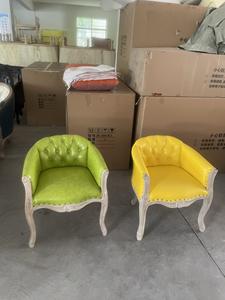 Sofá <span class=keywords><strong>de</strong></span> un solo asiento <span class=keywords><strong>de</strong></span> estilo rural americano, silla <span class=keywords><strong>de</strong></span> sala <span class=keywords><strong>de</strong></span> estar, sillón <span class=keywords><strong>de</strong></span> madera clásico europeo <span class=keywords><strong>de</strong></span> alta calidad - Product Image 3