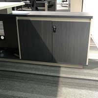 Table de bureau de luxe en forme de L Design moderne Président Executive Boss CEO Bureaux Combinaison Mobilier de bureau