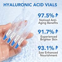 Sérum à l'acide hyaluronique YECUCE 3% - Ultra-hydratant - Flacons pour le visage - Wake Nature Perfection - Soins de la peau à base d'acide hyaluronique - Tubes