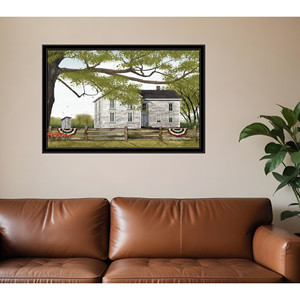 HMS dolce estate casa 6 nero incorniciato da parete arte targa elegante per la decorazione della casa - Product Image 1