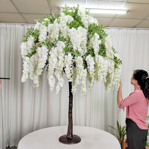 Nhân Tạo <span class=keywords><strong>Wisteria</strong></span> Cây Trung Tâm Đám Cưới FRP Thân Cây Treo Hoa Nhân Tạo <span class=keywords><strong>Wisteria</strong></span> Cây Trang Trí Đám Cưới - Product Image 2