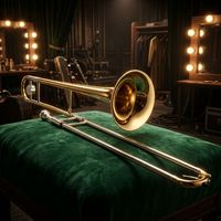 Wholesale OEM SL-5602 Bb Trombone Lacquered Gold Slide Brass Instrument Includes Accessories Foambody Case Tianjin for Music