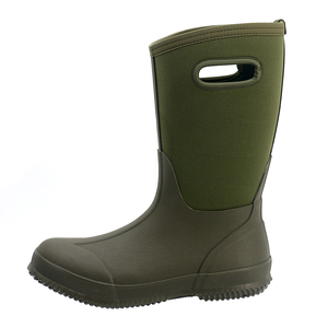 Bottes de pluie Wellington YL330 en néoprène vert imperméable pour femmes, idéales pour la <span class=keywords><strong>chasse</strong></span> en extérieur – Vente en gros - Product Image 2