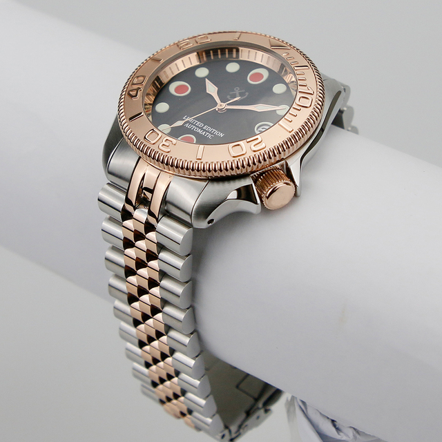 Super Luminous Dial Hands SKX007 4H Clock NH35 Automatic 20ATM Dome Sapphire Glass Wrist Men Watch
