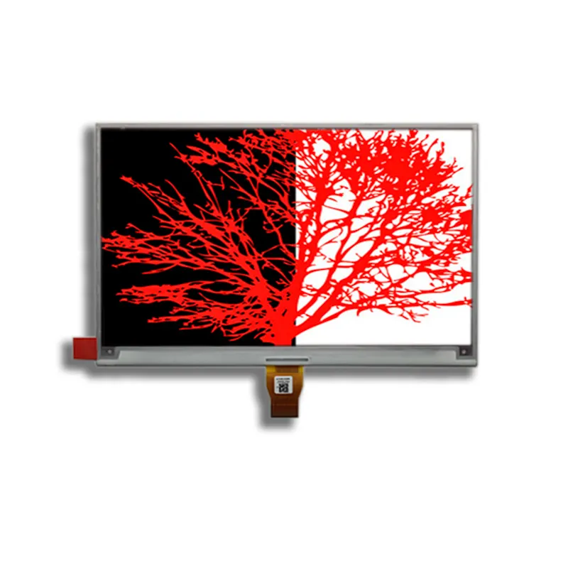 Genyu Black White Red 800*480 Resolution Uc8179 24Pins Socket Fpc 3/4 Lines Spi Ebook 7.5 Inch E-Ink Amepd Color Epaper Display