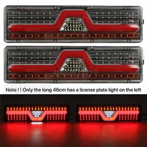 2 feux arrière LED 24V pour camion, feux de freinage et clignotants pour remorque, caravane, camping-car, bus, tracteur, poids lourd - Product Image 3
