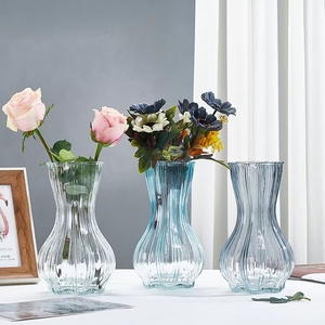 Jarrón de Vidrio Transparente <span class=keywords><strong>en</strong></span> Forma de Ajo, Estilo Nórdico, de Lujo, para Decoración del Hogar y Arreglos Florales - Product Image 2