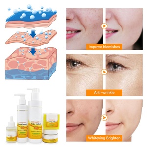 Set de Cuidado Facial con Vitamina C, 5 Piezas, Marca Privada, Jabón, Crema, Sérum, Limpiador, Loción - Product Image 6