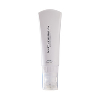 Gel pour les yeux cosmétique de luxe, applicateur de massage en céramique, embout de refroidissement, emballage de beauté, tube souple à presser