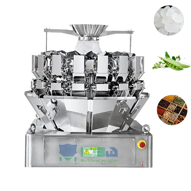 Full Automatic Multihead Combination Weigher Coffee Beans Packing Filling Machine Coffee Pod Packaging Machine