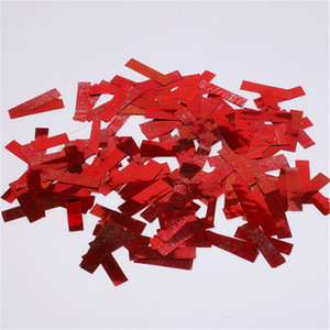 Party Supplies Fireproof Rectangle <strong>Metallic</strong> Paper <strong>Confetti</strong> - Product Image 3