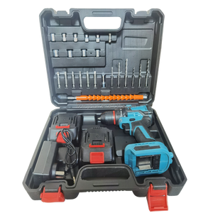 ชุดเครื่องมือสว่านไร้แปรงถ่านขนาดเล็ก21V ปรับแต่งได้ตามต้องการแบตเตอรี่ลิเธียมไร้แปรงถ่านไร้สาย - Product Image 4