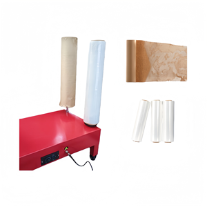 Semi-Automatic Pallet Film Wrapping Equipment & PE <b>Stretch</b> Film Wrapping <b>Machine</b> - Suitable for Wooden Cases & Cartons - Product Image 6