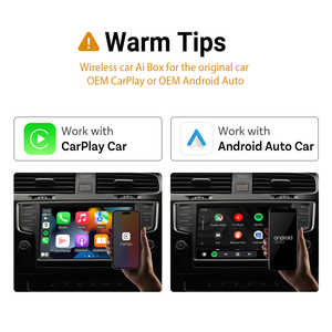 New OEM ma thuật không dây <span class=keywords><strong>adapter</strong></span> Carplay Android có dây để <span class=keywords><strong>adapter</strong></span> không dây không dây Carplay Dongle cho xe ô tô phương tiện truyền thông Cắm và chơi - Product Image 6