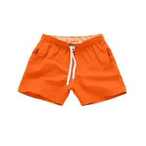 Shorts de praia masculino, venda quente de calção de praia de 21 cores sólidas, à prova d' água, respirável, esportes, casual e praia