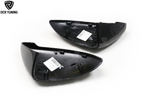 ฝาครอบกระจกมองข้างคาร์บอนไฟเบอร์ สำหรับรถยนต์ Volkswagen <span class=keywords><strong>VW</strong></span> Golf 7 Mk7 R GTI ปี 2013-2018 - Product Image 3