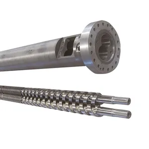 Single Extruder Screw Barrel For Film Blowing Machine