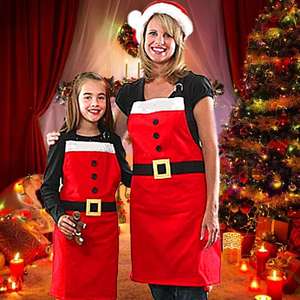 1Pc Tabliers de <span class=keywords><strong>cuisine</strong></span> de Noël <span class=keywords><strong>Cuisine</strong></span> Cuisson Cadeau amusant - Product Image 5