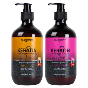 Set de Cuidado Capilar Orgánico de Marca Privada al por Mayor, Tratamiento Nutritivo para el Cabello, Set de Champú y Acondicionador con Keratina - Product Image 6