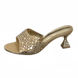 2026 New Summer Fashion Versatile Elegant Rhinestone High Heel Sandals for Women - Product Image 4