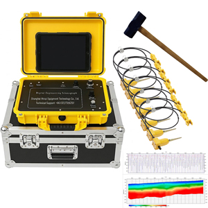 Sistema de Monitoreo Sísmico con Sismógrafo <span class=keywords><strong>Digital</strong></span> de 24 Canales para Estudios de Reflexión MASW con WIFI y Geófonos de 4.5Hz/4Hz/100Hz - Product Image 1