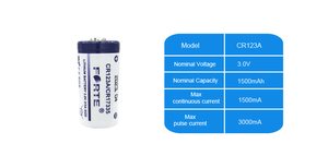Usine en gros <span class=keywords><strong>CR123A</strong></span> <span class=keywords><strong>3V</strong></span> batterie au <span class=keywords><strong>Lithium</strong></span> 1600mAh longue durée de vie haute puissance OEM ODM alimentation <span class=keywords><strong>pour</strong></span> lampe de poche caméra <span class=keywords><strong>alarme</strong></span> - Product Image 3