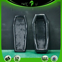 Ataúd Negro Inflable de Halloween, Accesorio Personalizado Resistente para Decoración de Fiestas de Terror