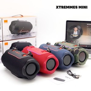 ลำโพงบลูทูธ XTREMME5 MINI สำหรับใช้งานกลางแจ้ง ลำโพงไร้สายพกพา 16W เสียงเบสหนักแน่น TWS FM AUX TF USB LED Type C ลำโพงสำหรับงานปาร์ตี้ - Product Image 5
