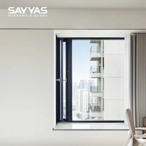 Finestra a Battente in Alluminio Resistente con Micro-Ventilazione per Casa e Villa, Solo Apertura a Battente - Product Image 3