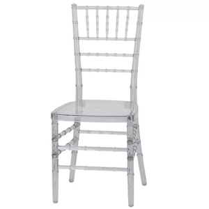 Assemblage de chaises transparentes de style Napoléon pour les lieux d'événements - Product Image 2