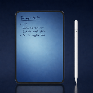 <span class=keywords><strong>ปากกา</strong></span>หน้าจอสัมผัสสำหรับ iPad Pro <span class=keywords><strong>13</strong></span> นิ้ว M4 Air รุ่นที่ 3 4 5 <span class=keywords><strong>iPhone</strong></span> พร้อมปุ่มกดคู่ ไฟ LED แสดงสถานะ ตัวเครื่องโลหะบางเฉียบ 9 มม. - Product Image 1