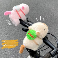 Bracelet en peluche Capybara mignon et tendance pour employés de bureau, à clipser, en peluche courte, idéal pour les trajets quotidiens