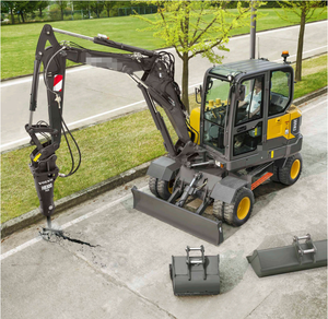 Excavadora de 6 Toneladas, Excavadora de Ruedas EW60E en Venta - Product Image 1