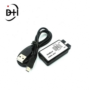 เครื่องวิเคราะห์ลอจิก USB ไมโครคอมพิวเตอร์ชิปเดี่ยว เหมาะสำหรับเครื่องมือดีบักจ์ ARM FPGA การสุ่มตัวอย่าง 24M 8 ช่องสัญญาณ - Product Image 2