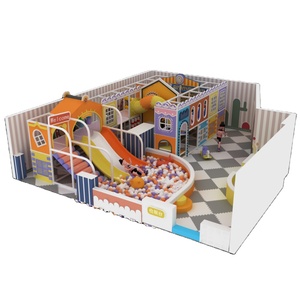 High Quality Kids Plastic Ball Pool Slide <b>Trampoline</b> Naughty Castle Kids Indoor Playground Interactive Games Indoor Playground - Product Image 1