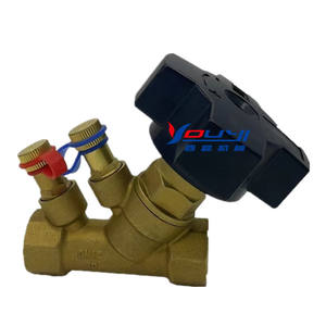 מפרט מלא נעילה דיגיטלית זרימת פליז בקרת זרימת שסתום איזון סטטי DN15-DN50 ויסות כוח ידנית עבור מים מים מים - Product Image 3