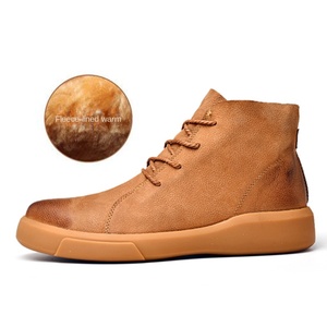 Stivali Casual da <span class=keywords><strong>uomo</strong></span> Biyate scarpe impermeabili calde di alta qualità stile occidentale Chelsea stives Design chiusura stringata su misura accettata - Product Image 3