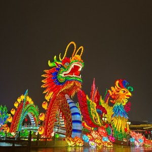 2025 cá nhân lớn trang trí đèn lồng cho lễ hội trung thu & Lễ Hội đèn lồng ngoài trời không thấm nước - Product Image 6